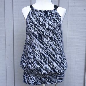 WHITE HOUSE BLACK MARKET Silk Sleeveless Blouse